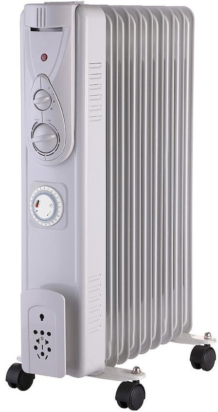 Osily OSOFR2T Oil Filled Electric Radiator with Timer 2000W