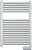 Haverland TE425E - Electric Towel Rail Radiator, 425W